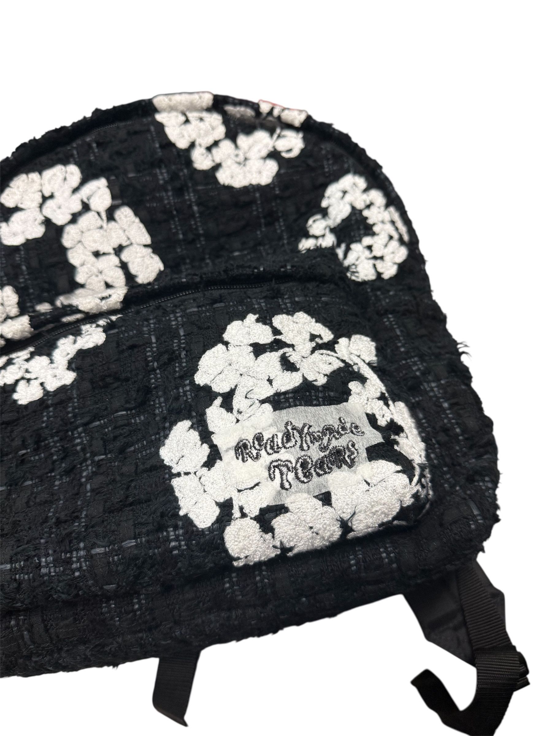 DENIM TEARS × READYMADE Cotton Wreath Tweed Backpack Size ONE SIZE - 4 Thumbnail