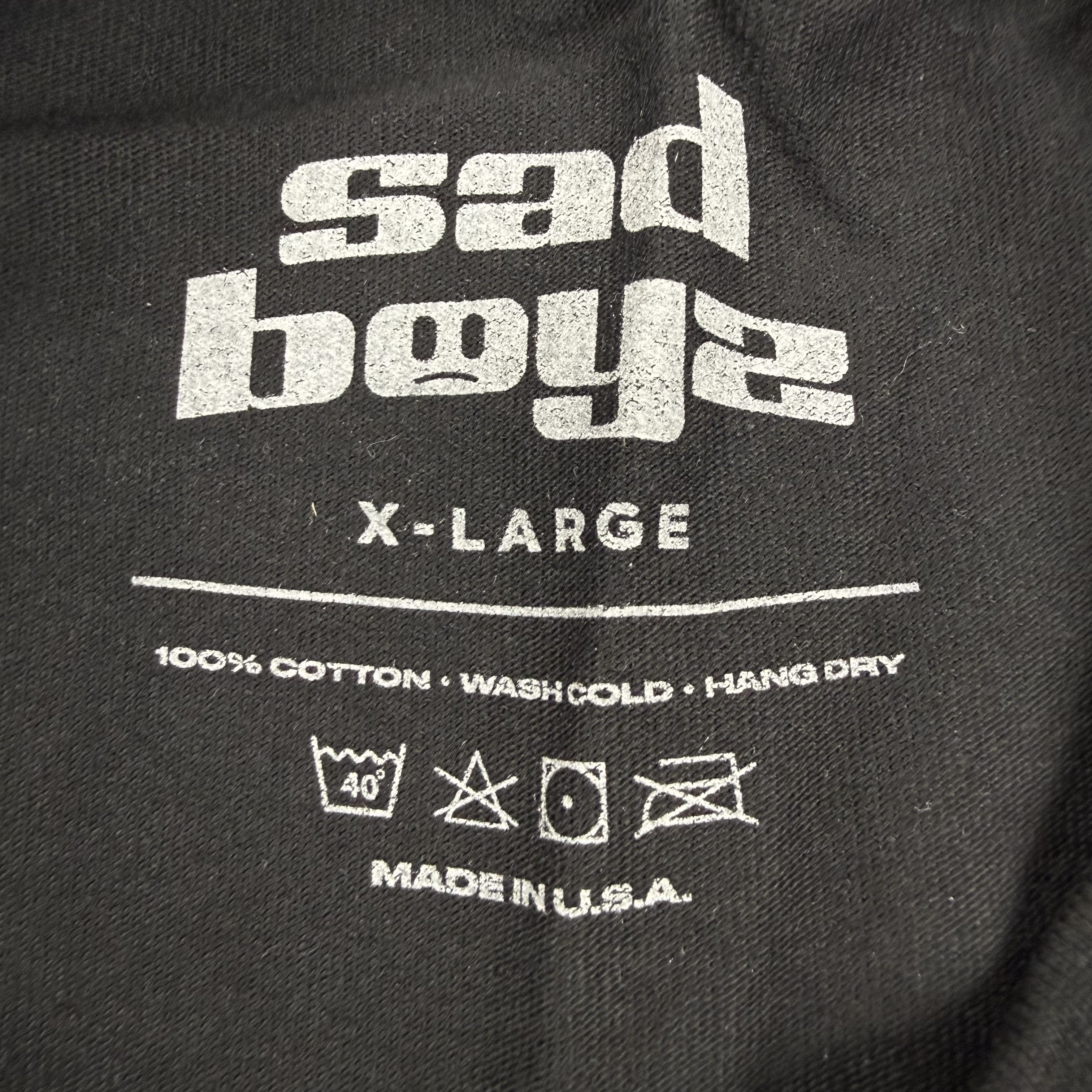 Sad Boys Sad Boyz Junior H Melancholia For Life Jesus Graphic Shirt Size US XL / EU 56 / 4 - 5 Thumbnail