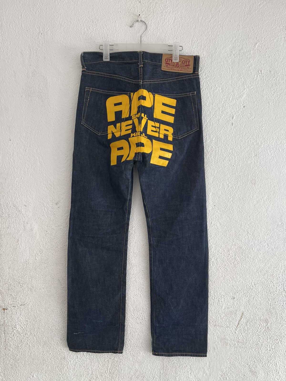 Bape Bape Ape Shall Never Kill Ape Pants Size US 32 / EU 48 - 1 Thumbnail