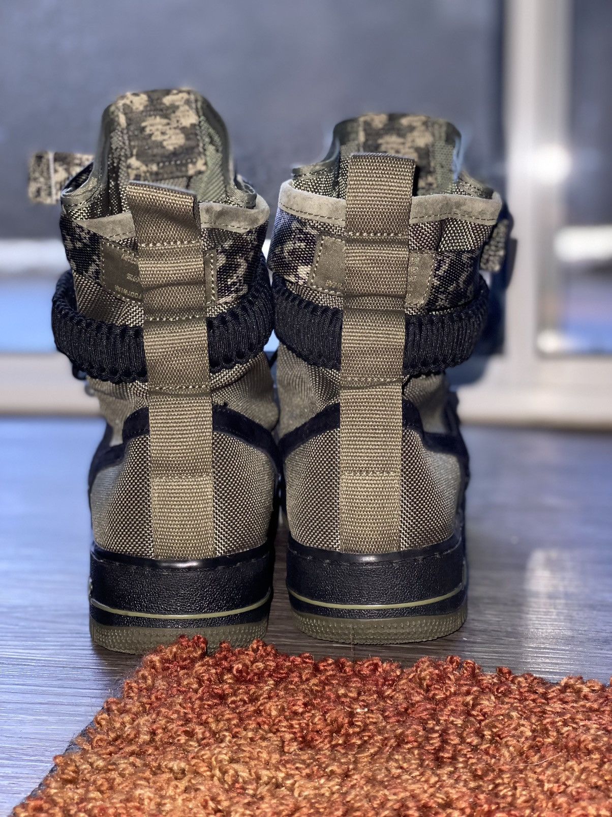 Nike Nike SF Air Force 1 Olive Black Size US 10.5 / EU 43-44 - 4 Thumbnail