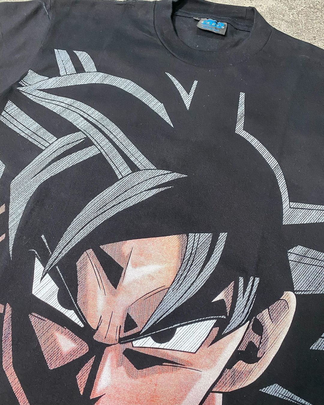 Anime × Japanese Brand Modern Dragon Ball Z : Son Goku - Warrior of Saiyan Tee Size US XL / EU 56 / 4 - 6 Thumbnail