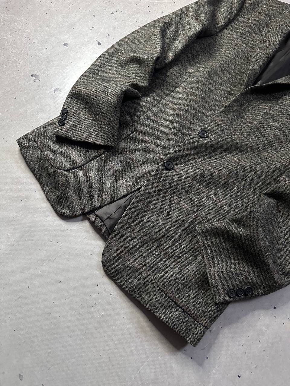 Prada Prada Milano Blazer 52R Virgin Wool Tweed Made in Italy Size 52R - 2 Thumbnail