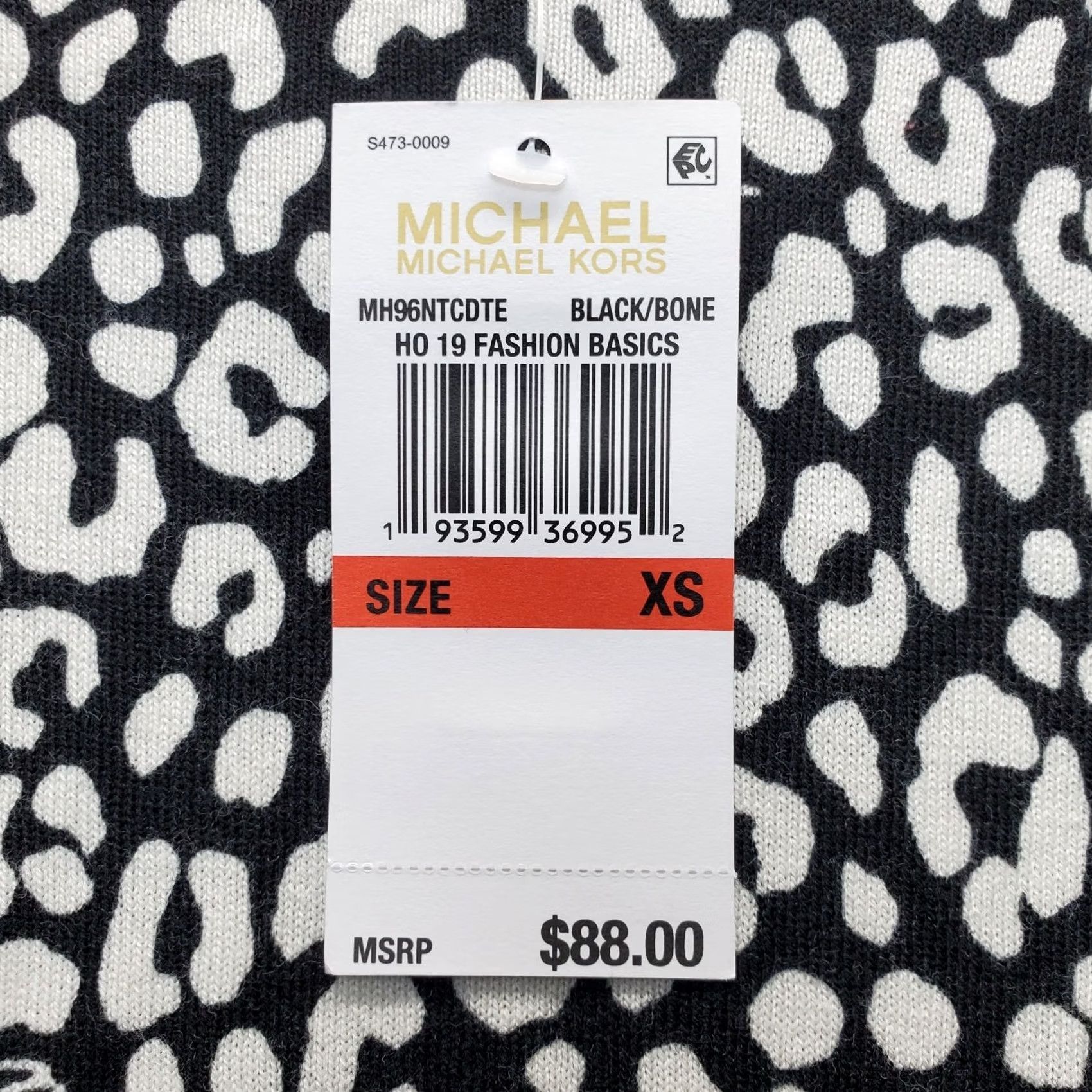 Michael Kors Michael Kors Sweater Womens XS Multi Leopard Print Crew Neck Pullover MH96NTCDTE Size XS / US 0-2 / IT 36-38 - 6 Thumbnail