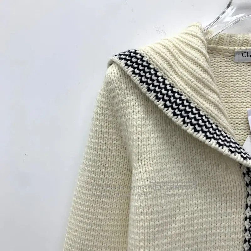 Dior Dior Beige Wool Pullover Sweater for Women . Size XS / US 0-2 / IT 36-38 - 3 Thumbnail