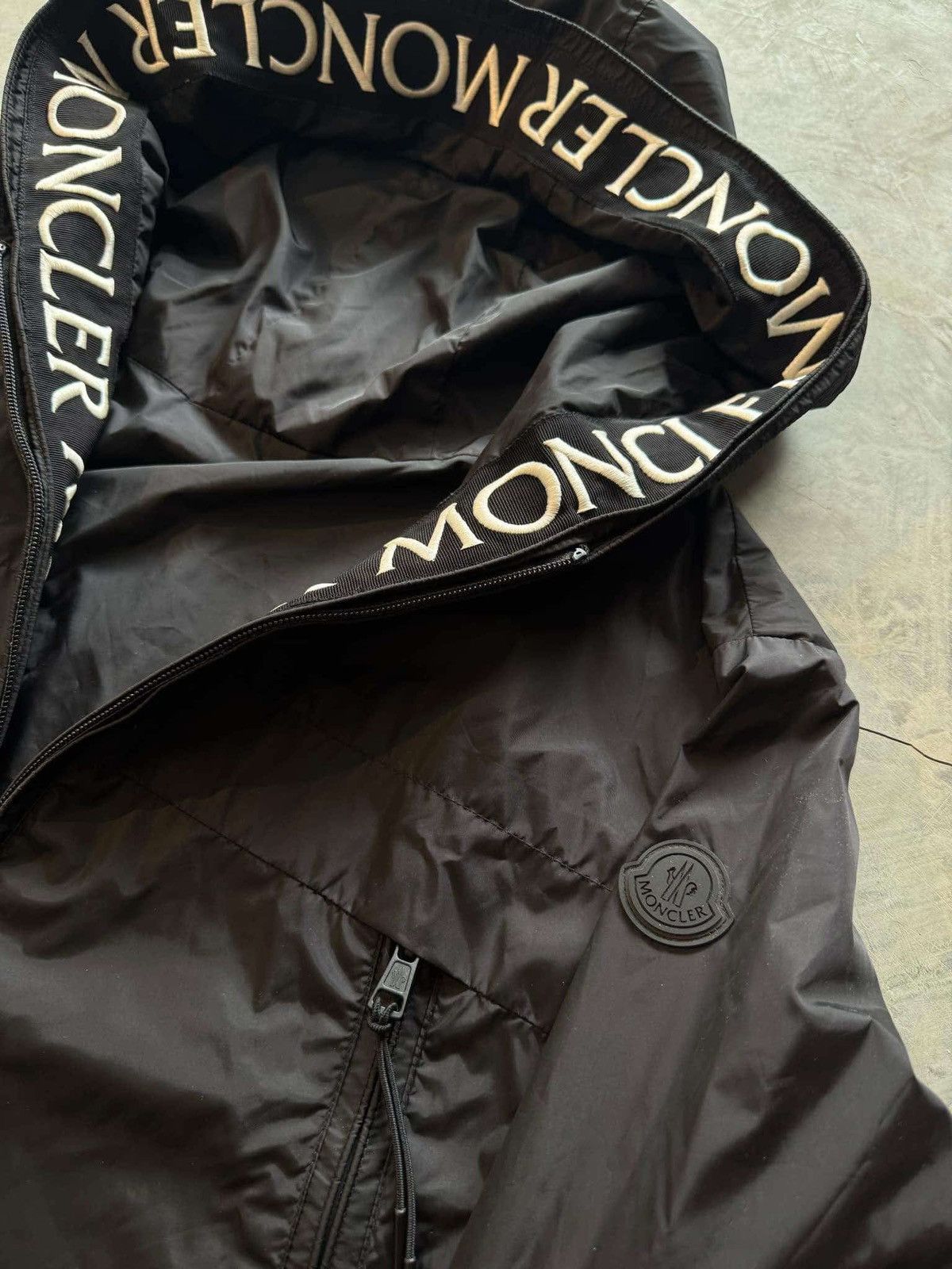 Moncler Moncler Massereau logo tape jacket | Grailed