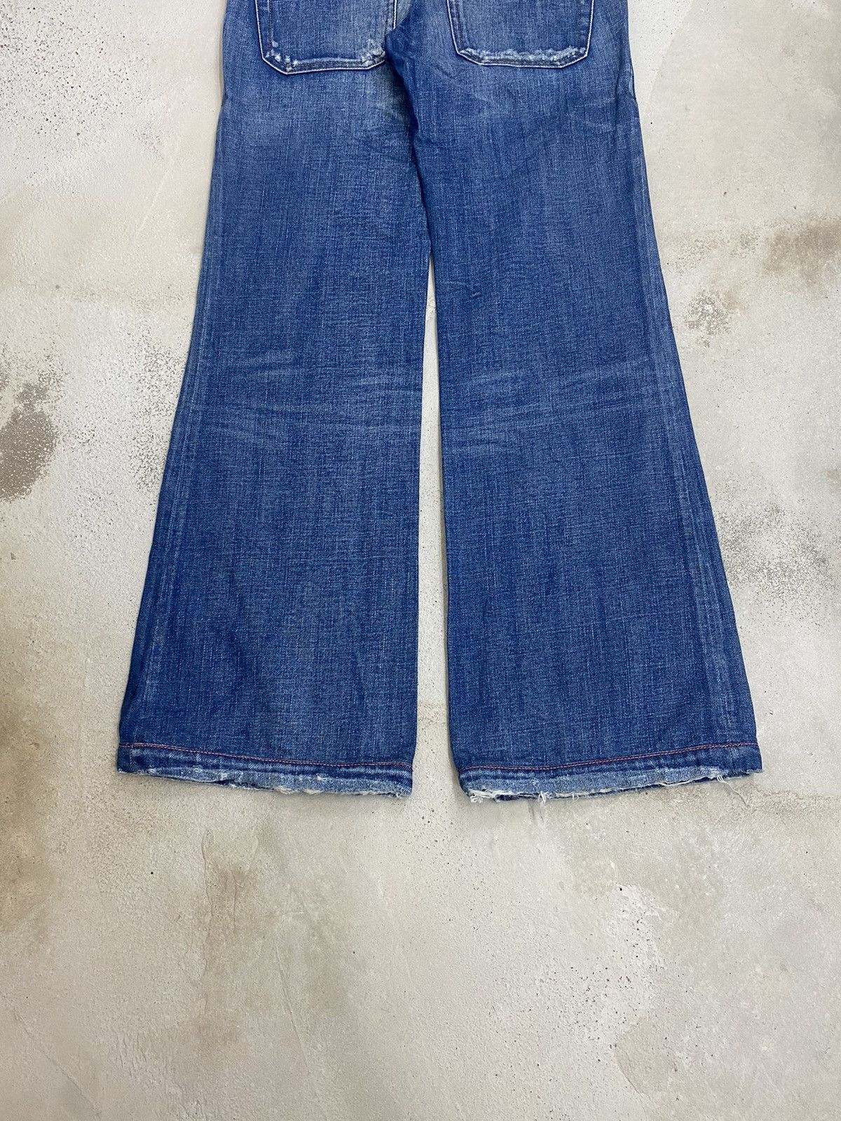 Diesel × JNCO Diesel Italy Designer Style Baggy Loose Fit Low Rise Size US 27 - 10 Thumbnail