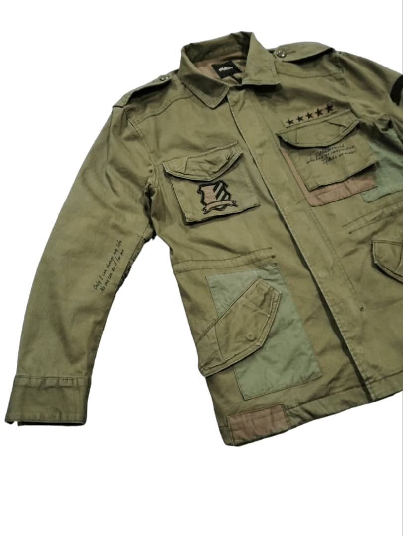 Vanquish RARE🔥Black By Vanquish Military Jacket Style Size US M / EU 48-50 / 2 - 5 Thumbnail