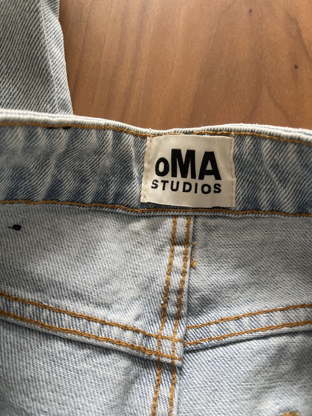 oMA STUDIOS oMA studios wide leg jean Size US 31 - 3 Thumbnail