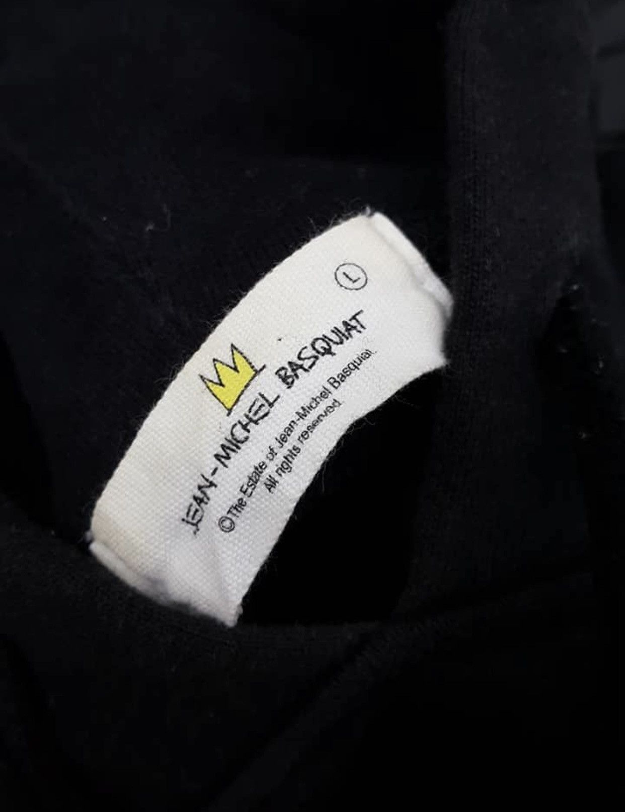 Jean-Michel Basquiat Basquiat Study of A Jaw Jmb Hoodie Pop Art Design Size US L / EU 52-54 / 3 - 4 Thumbnail