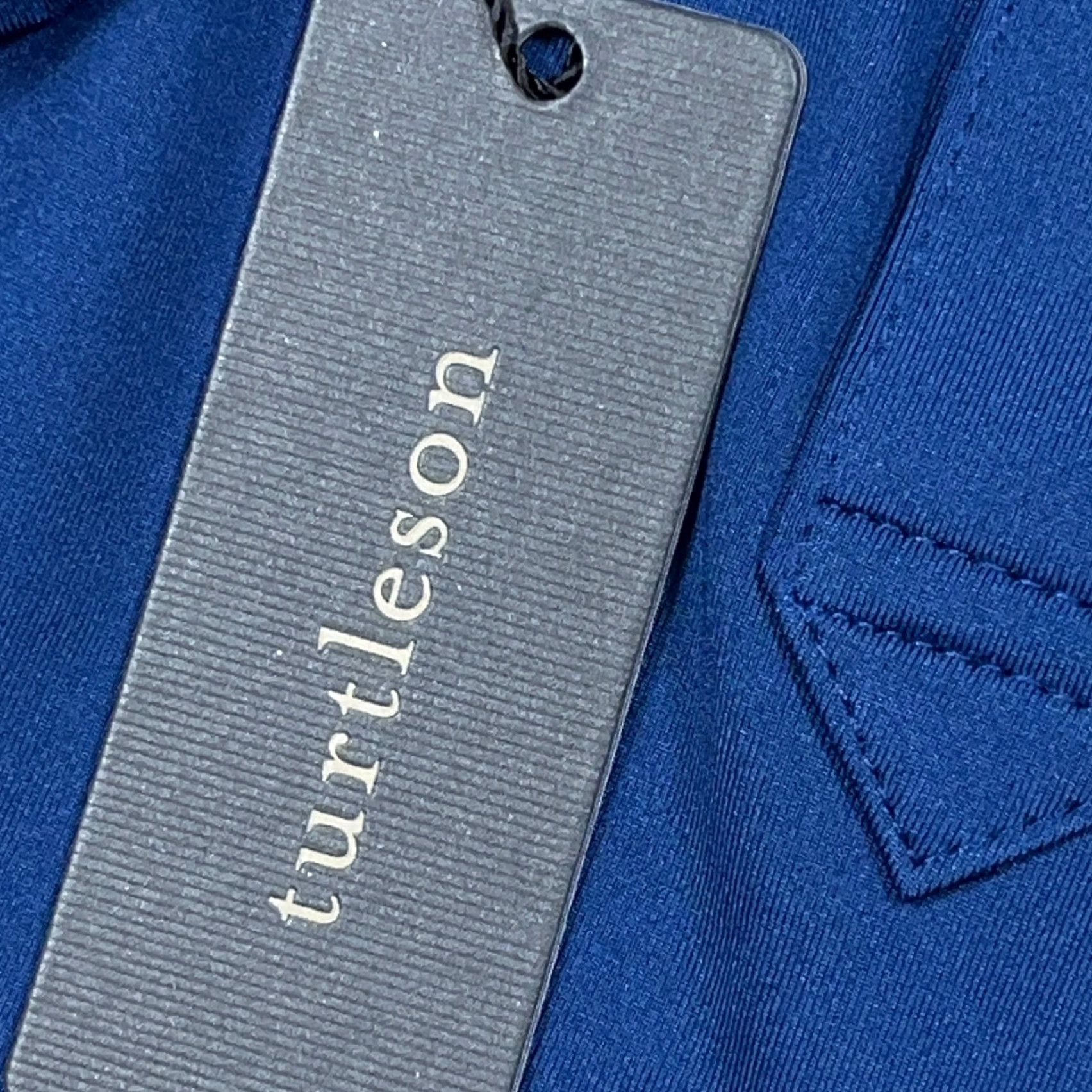 Vintage Turtleson Polo Shirt Men Large Navy Blue Palmer Performance Wicking Golf Club Shirt Size US L / EU 52-54 / 3 - 7 Thumbnail
