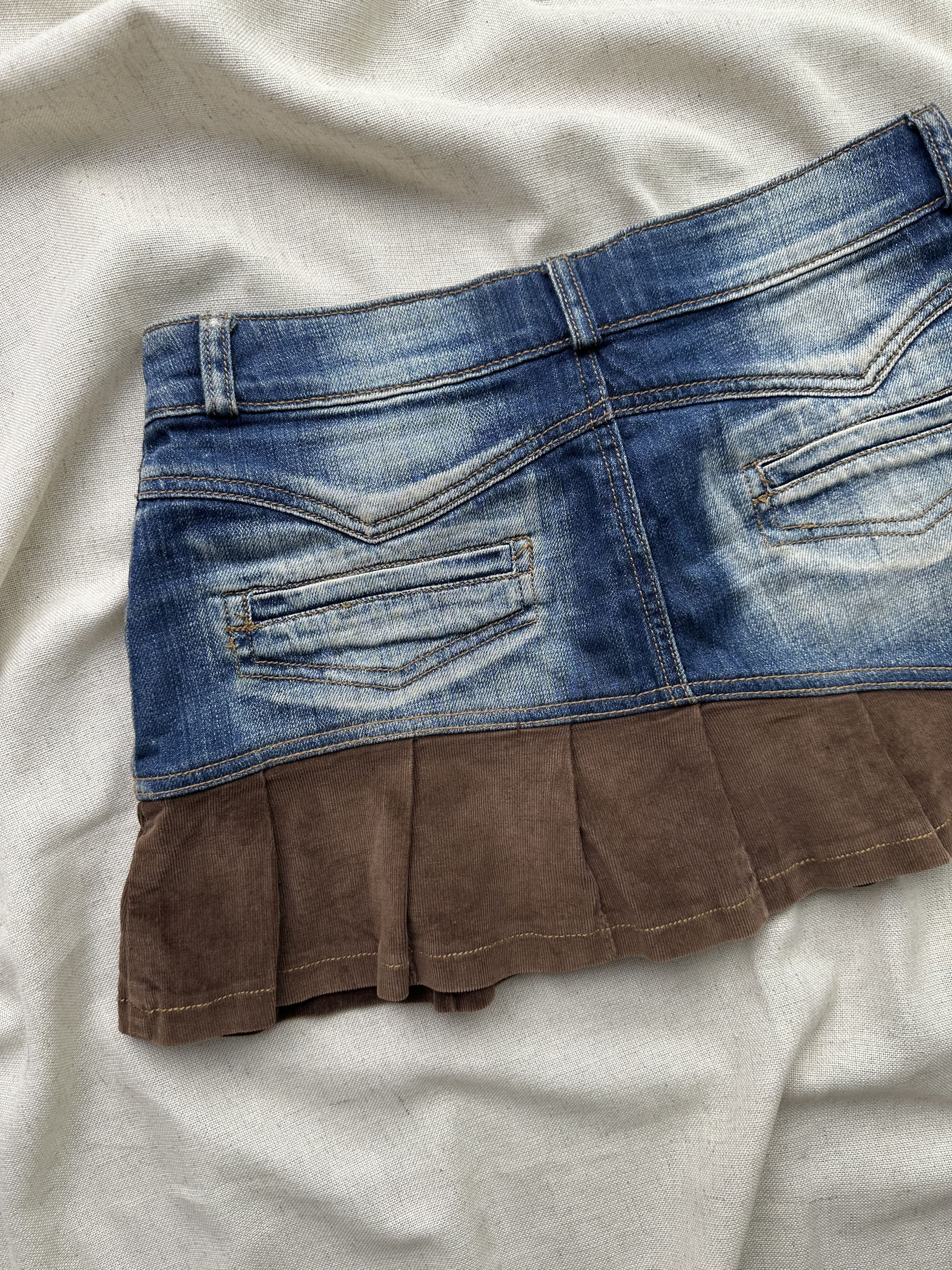Japanese Brand Vintage Flared Mini Skirt Size 26" / US 2 / IT 38 - 6 Thumbnail