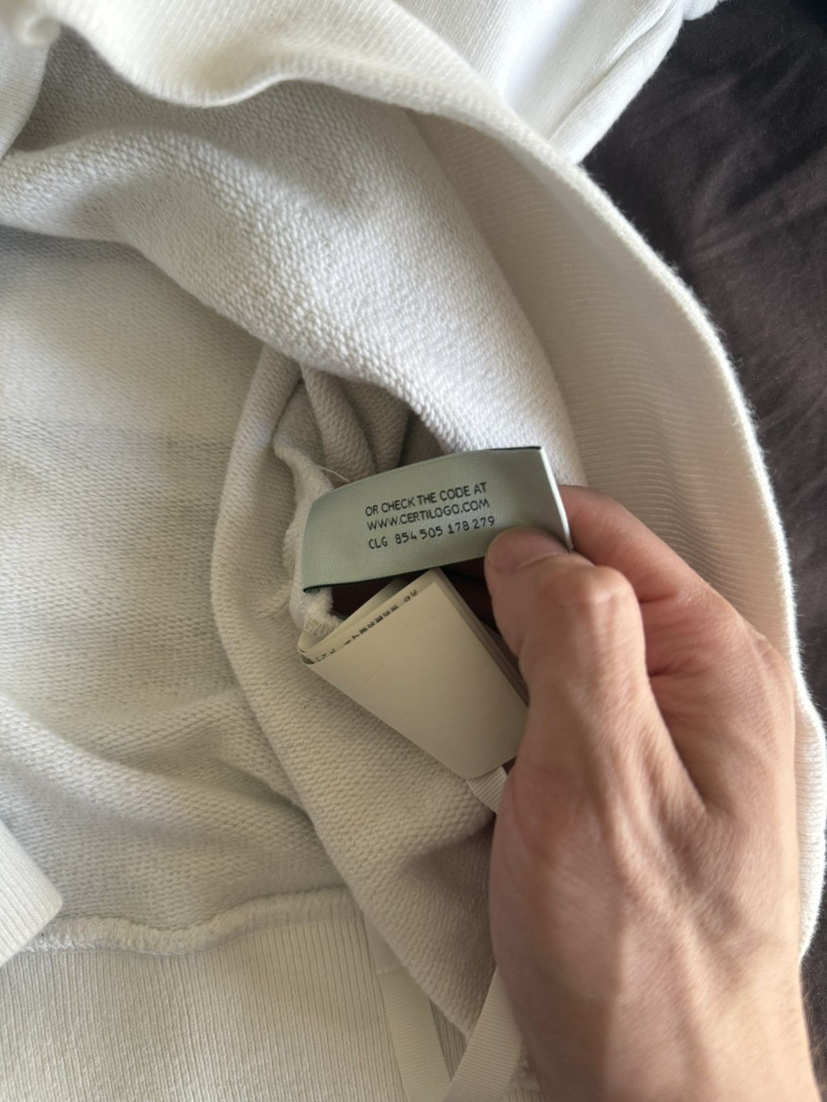 Off-White Off White Caravaggio Angel Sweatshirt Size US L / EU 52-54 / 3 - 6 Thumbnail