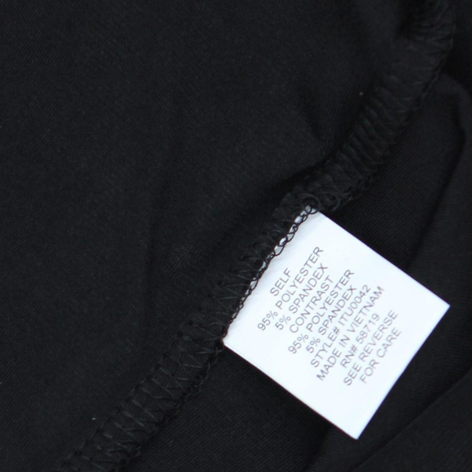 Other NWT Ny Collection Flutter Sleeve Top PITU0042 PS Black Size S / US 4 / IT 40 - 4 Thumbnail