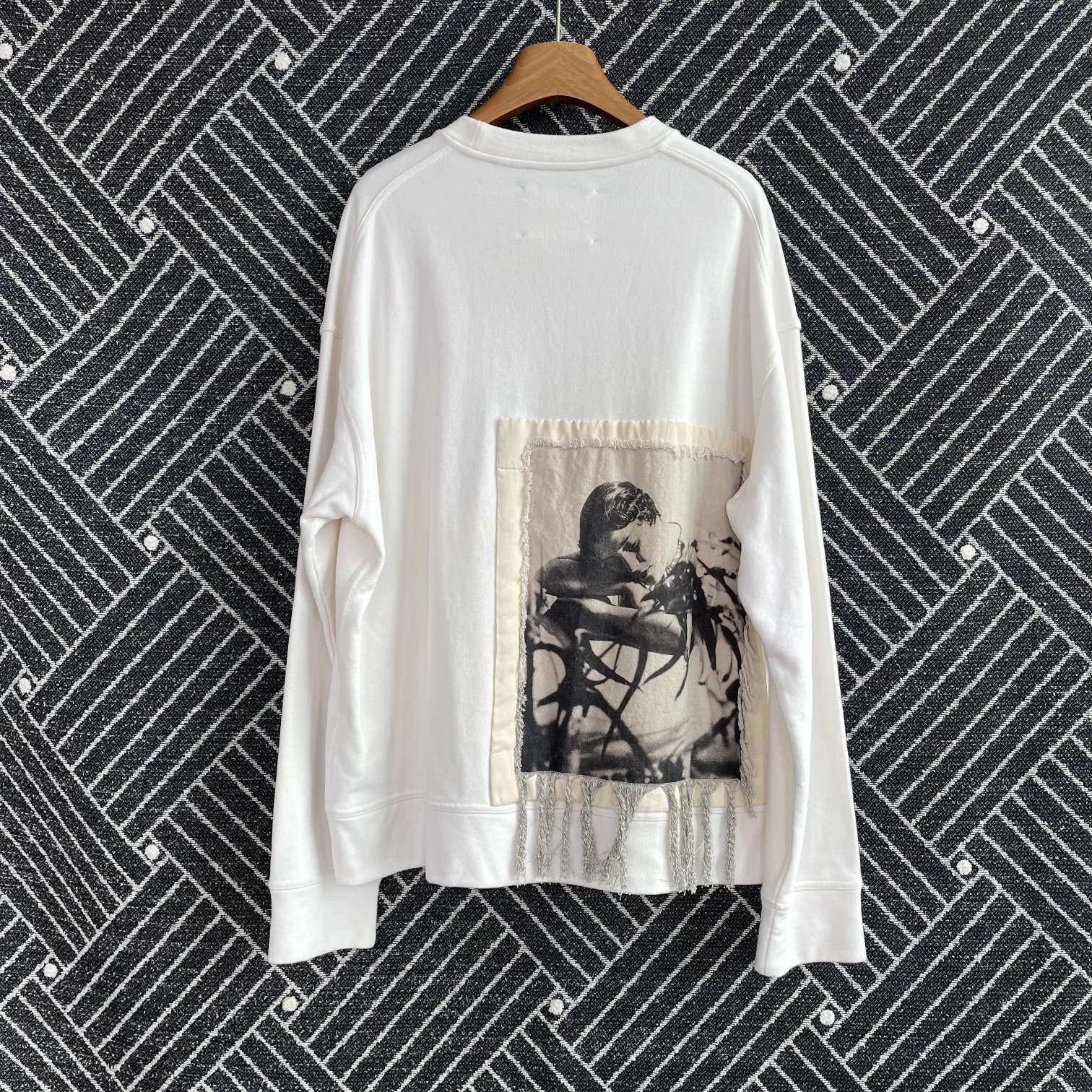 Jil Sander Jil Sander Embroidered Signature Photo Sweatshirt M Size US M / EU 48-50 / 2 - 2 Thumbnail