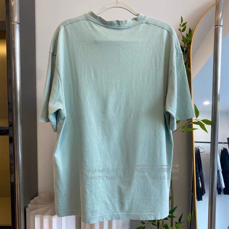 Balenciaga Balenciaga Haze Blue Snap Short Sleeve Size US XS / EU 42 / 0 - 2 Thumbnail