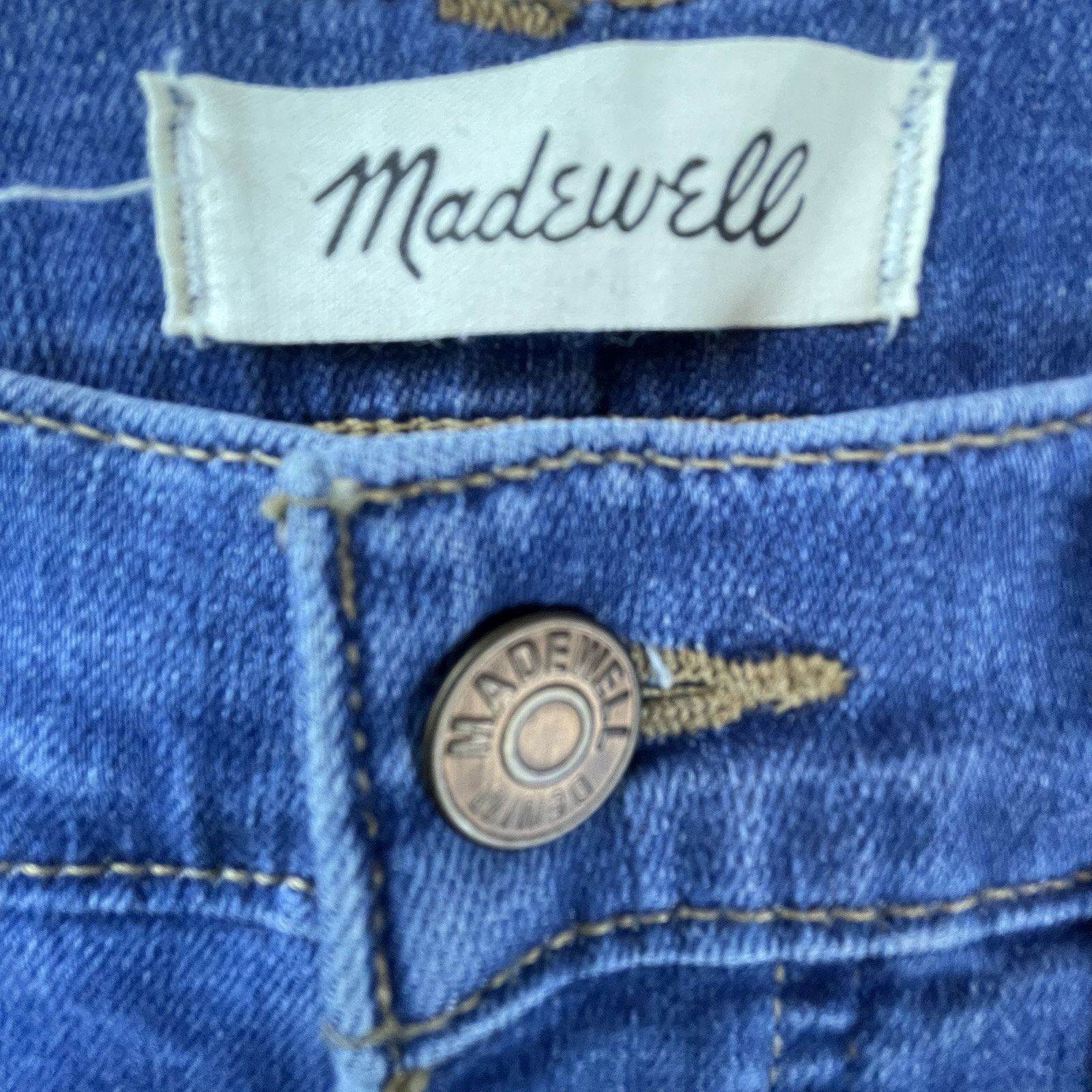 Madewell Madewell Jeans Womens 27 Cali Demi Boot Stretch Button Fly Size 27" / US 4 / IT 40 - 3 Thumbnail