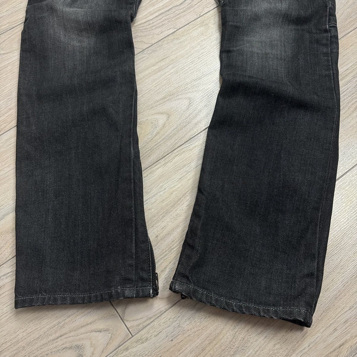 G-Star Vintage Y2K Gstar Muse Jack Avant Garde Black Denim Jeans Size 29" - 6 Thumbnail