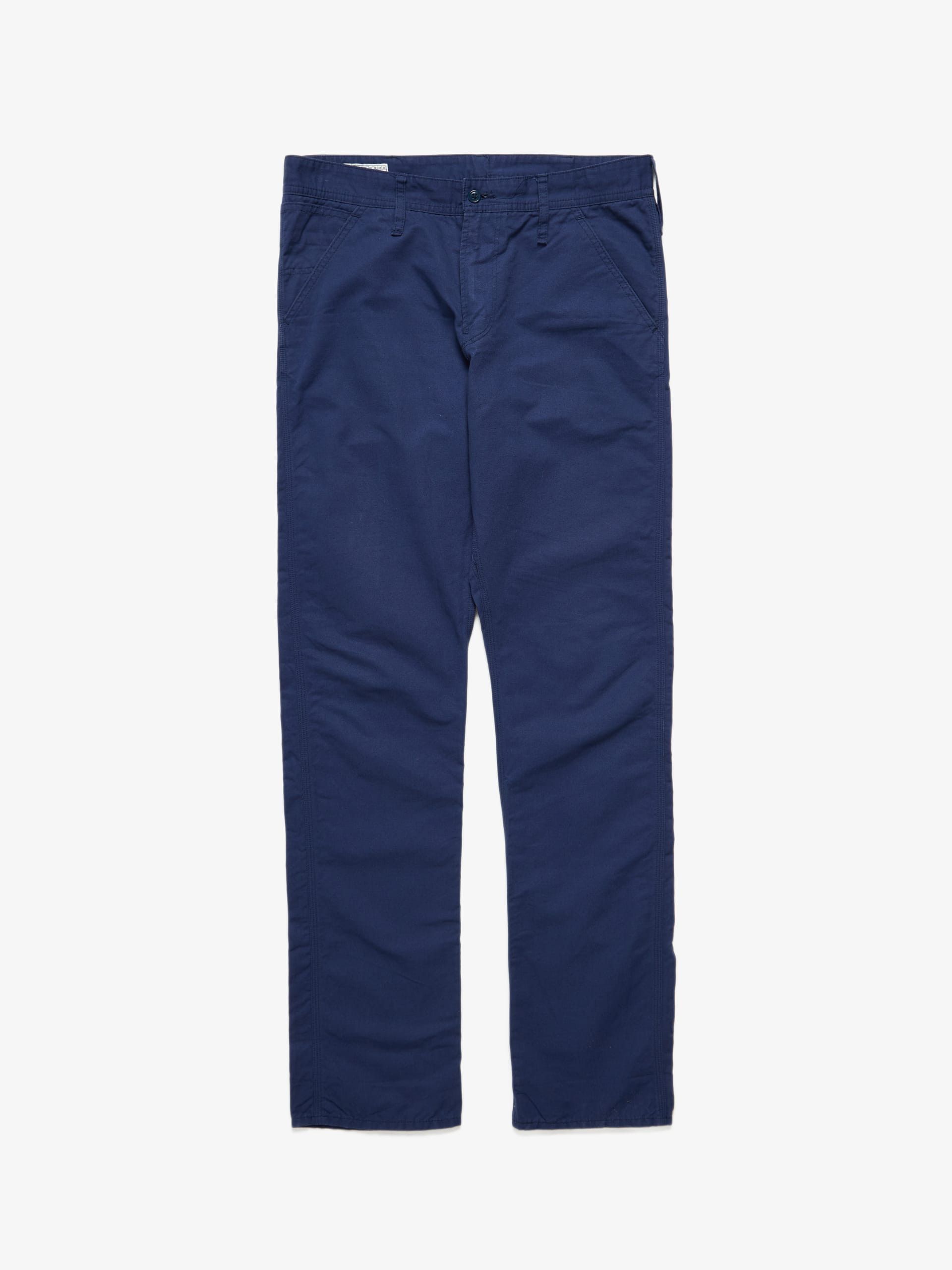 Blue Cotton Pants