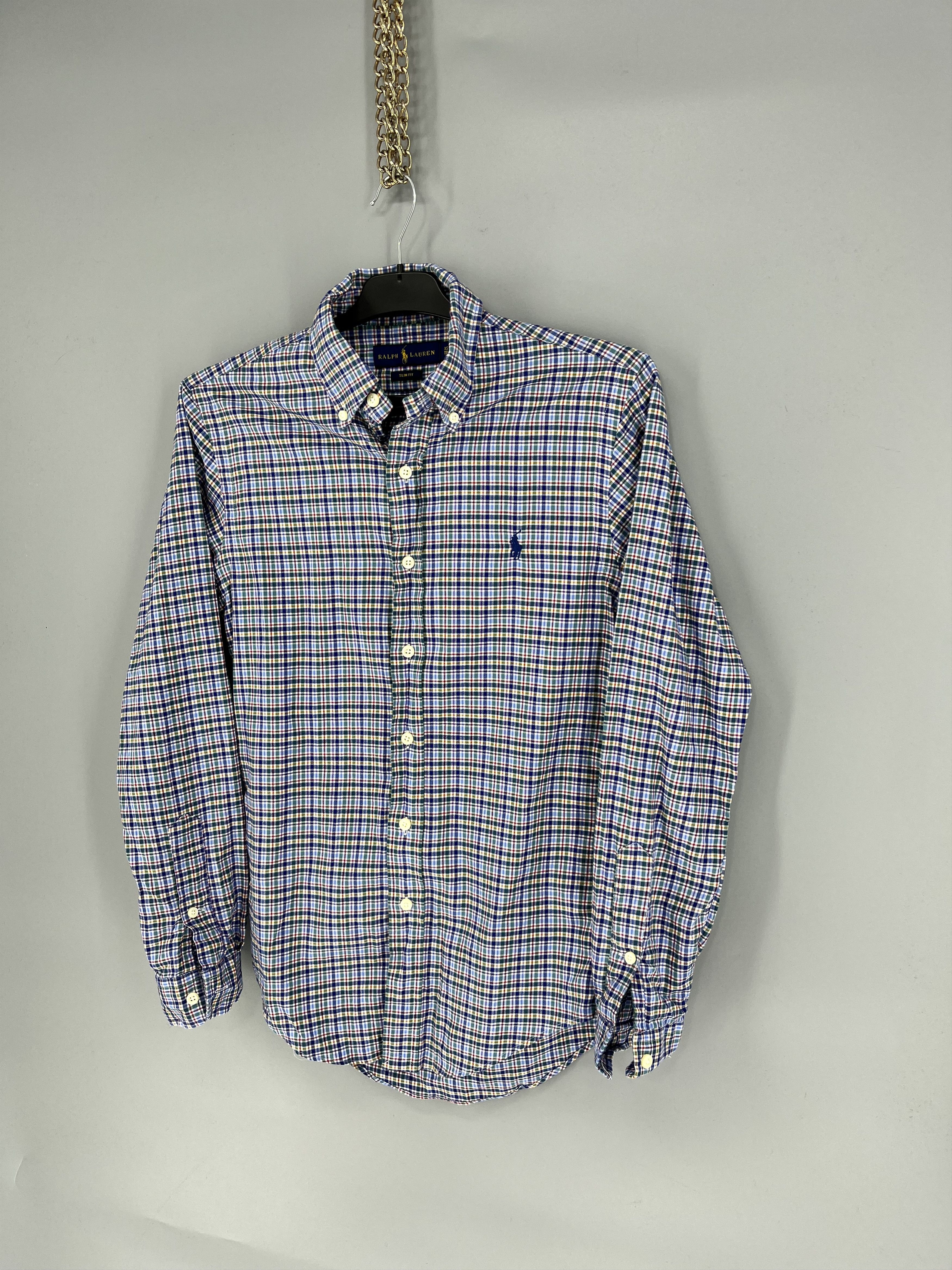 Polo Ralph Lauren Vintage y2k Polo Ralph Lauren Plaid Blake Cotton Flannel Size US XS / EU 42 / 0 - 3 Thumbnail