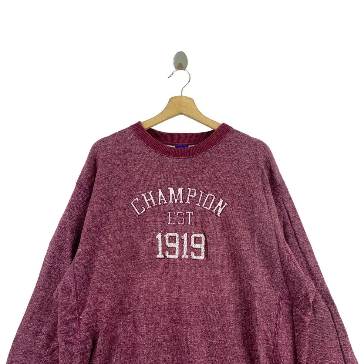 Champion Vintage CHAMPION PRODUCTS 1919 Embroidered Ringer Size 3XL / US 20-22 - 2 Thumbnail