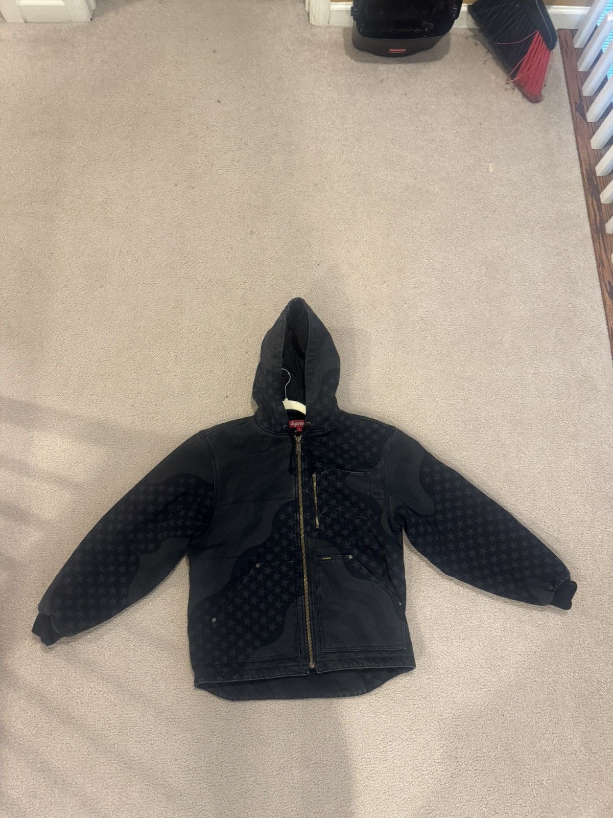 Supreme Supreme Flag Work Jacket Size US S / EU 44-46 / 1 - 2 Thumbnail