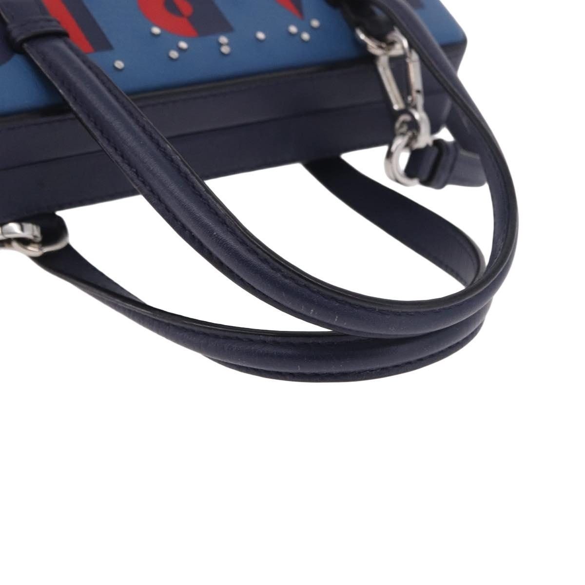 Loewe Loewe Classic Calfskin Puzzle Handbag Blue Size ONE SIZE - 10 Thumbnail