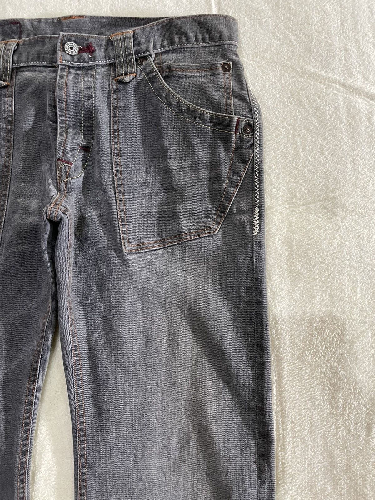 Japanese Brand Vintage Japanese Brand Boot Cut Denim Jeans Size US 32 / EU 48 - 4 Thumbnail