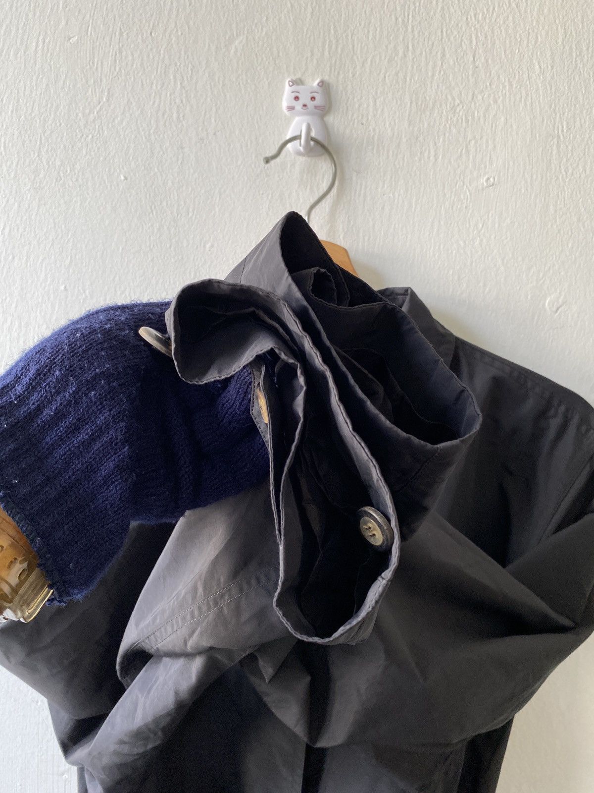 Salvatore Ferragamo × Vintage Vintage Salvatore Ferragamo Nylon Long Jacket Size US M / EU 48-50 / 2 - 5 Thumbnail
