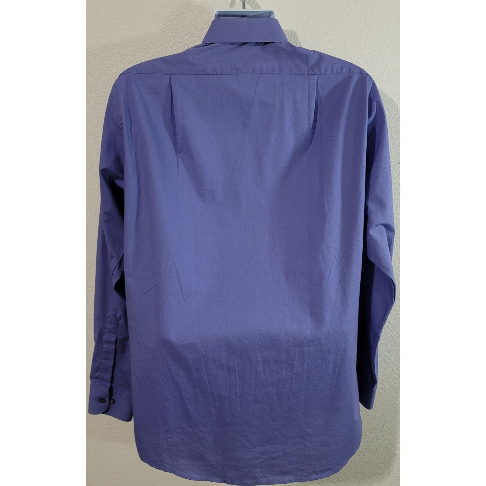 Van Heusen Van Heusen Purple Regular Fit Men's Dress Shirt 15 1/2 M Size US M / EU 48-50 / 2 - 2 Thumbnail