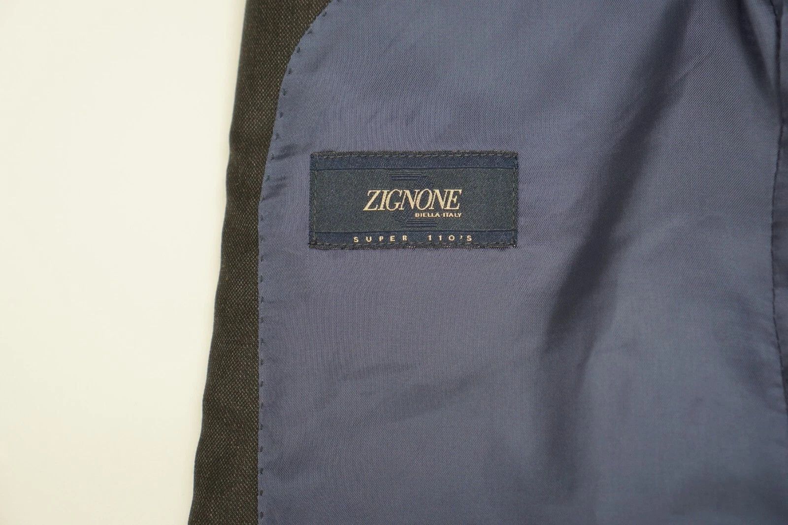 Suitsupply Men Suitsupply Suit Napoli Grey Regular Fit Zignone US36 Size 36R - 4 Thumbnail