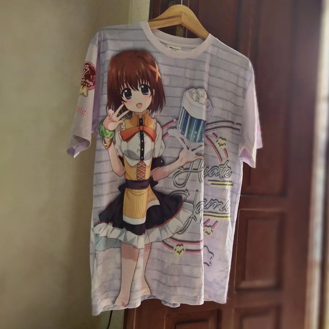 Anime × Japanese Brand Magical Girl Lyrical Nanoha 15th Anniversary Tees Jersey Size US L / EU 52-54 / 3 - 1 Thumbnail