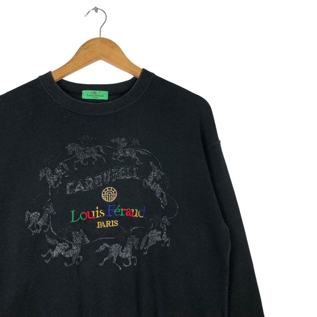 Designer × Louis Feraud Vintage Louis Feraud Paris Designer Sweathsirt Small Size US S / EU 44-46 / 1 - 5 Thumbnail