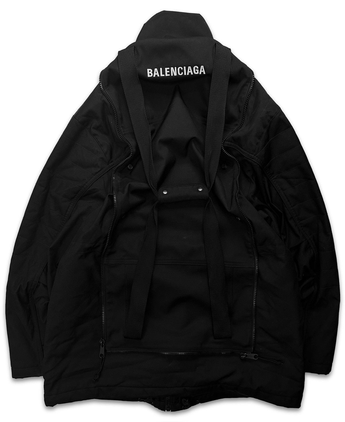 Balenciaga AW21 Balenciaga Transformable Heavy Duffle Bag Ski Jacket Size US XL / EU 56 / 4 - 4 Thumbnail