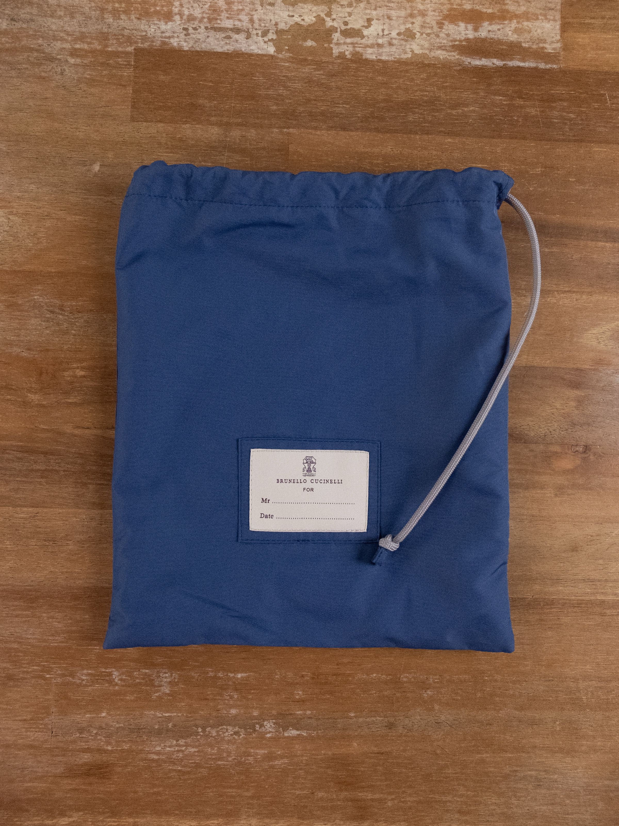 Brunello Cucinelli BRUNELLO CUCINELLI blue logo swim shorts XL authentic Size US 36 / EU 52 - 7 Thumbnail