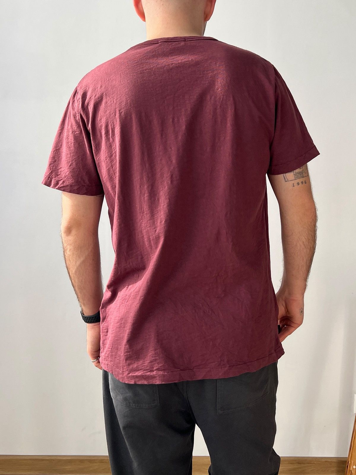 YMC YMC Mens Cotton Red Tshirt size XL Size US XL / EU 56 / 4 - 2 Thumbnail