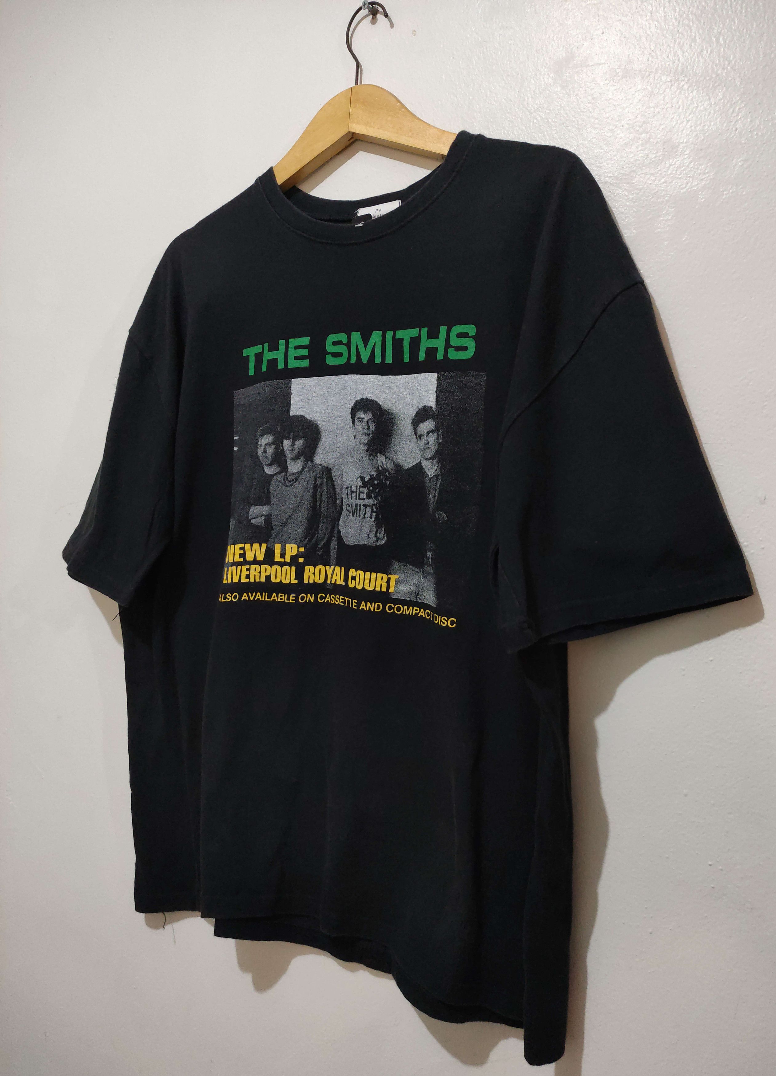 Band Tees The Smiths "New LP" Liverpool Royal Court Promo Tee Size US L / EU 52-54 / 3 - 3 Thumbnail