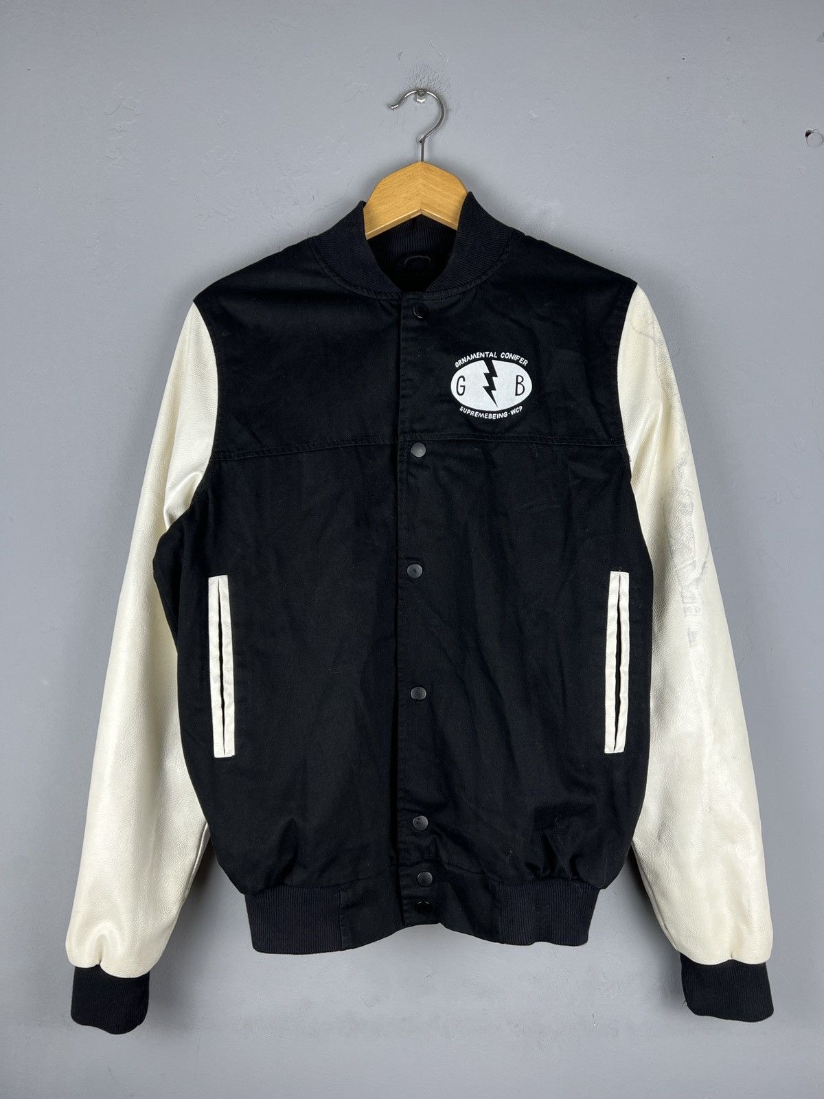 SUPREMEBEING 1/200 SS13 Supreme being & Ornamental Conifer Varsity jacket Size US S / EU 44-46 / 1 - 6 Thumbnail