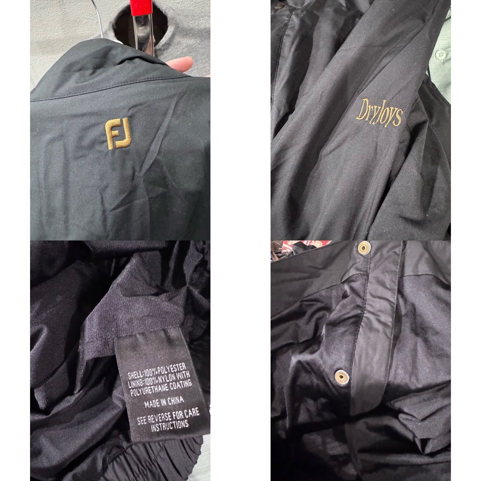 Footjoy Footjoy Toshiba Senior Classic Golf Zip Wind Jacket XL Mens Wind Jacket Multicolor 90s? Size US XL / EU 56 / 4 - 8 Thumbnail