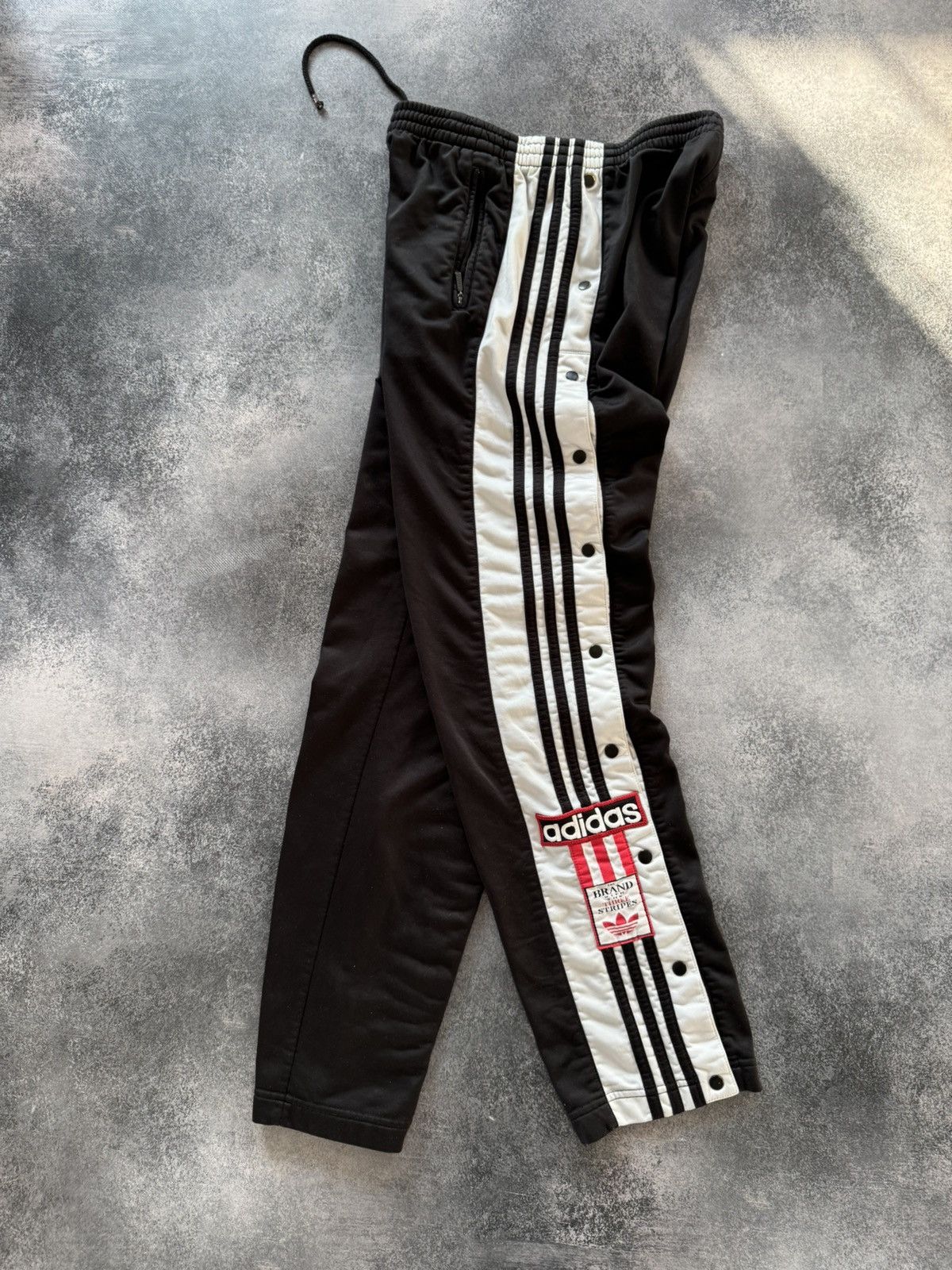 Adidas Adidas Sweat Pant AdiBreak Vintage 90s Y2K Big Logo Size US 30 / EU 46 - 1 Thumbnail
