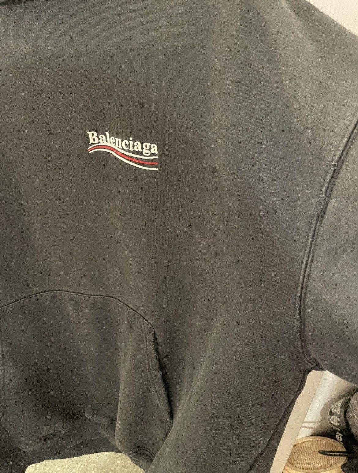 Balenciaga Balenciaga distressed campaign hoodie Size US XS / EU 42 / 0 - 3 Thumbnail
