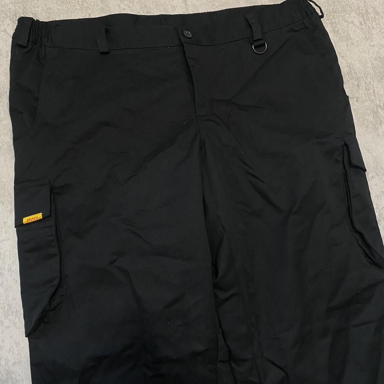 Other Black cargo trousers rap hip hop baggy Vintage y2k black Size US 38 / EU 54 - 3 Thumbnail