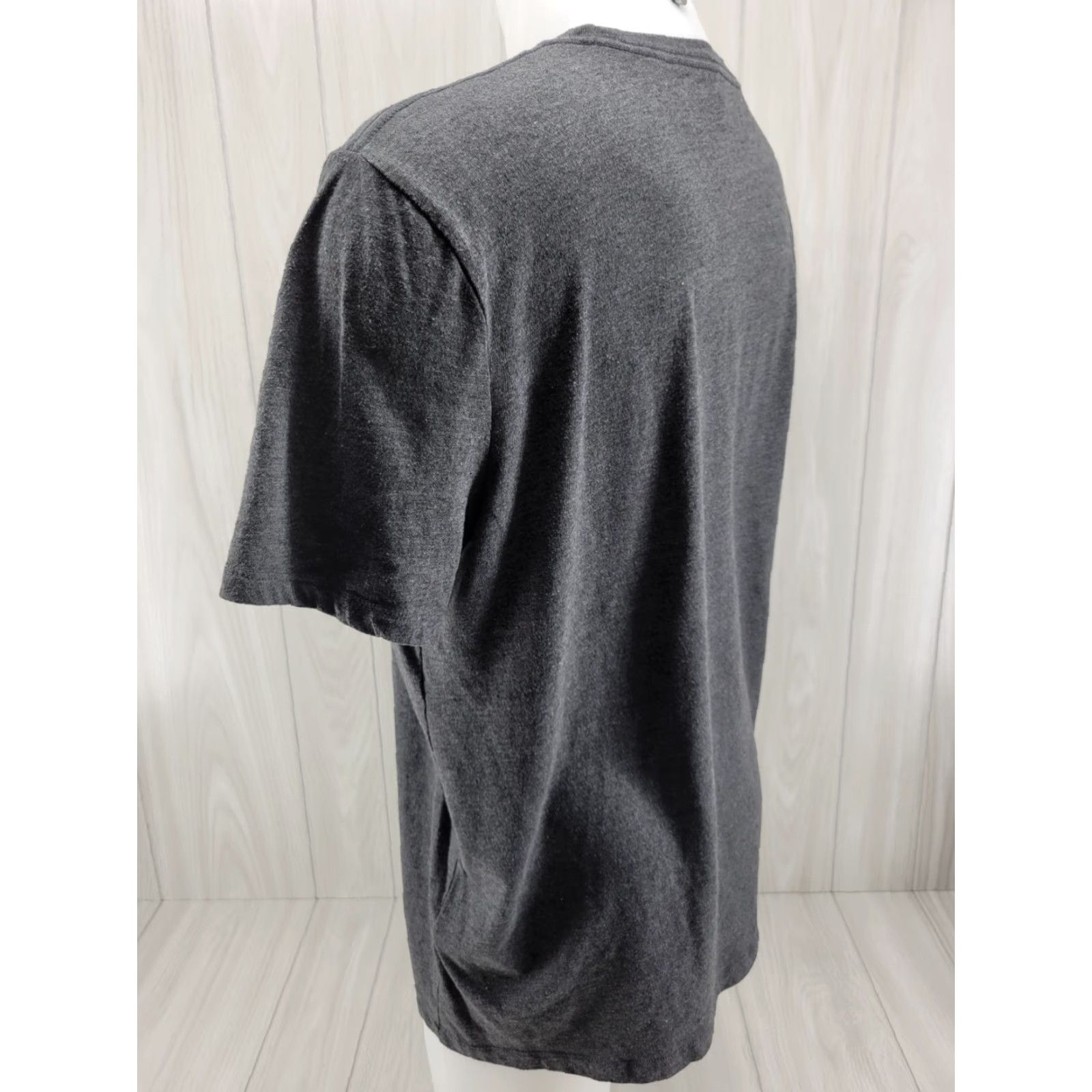 Lucky Brand VINTAGE Lucky Brand Mens T-Shirt Gray Short Sleeve Crew Neck XL Size US 36 / EU 52 - 7 Thumbnail