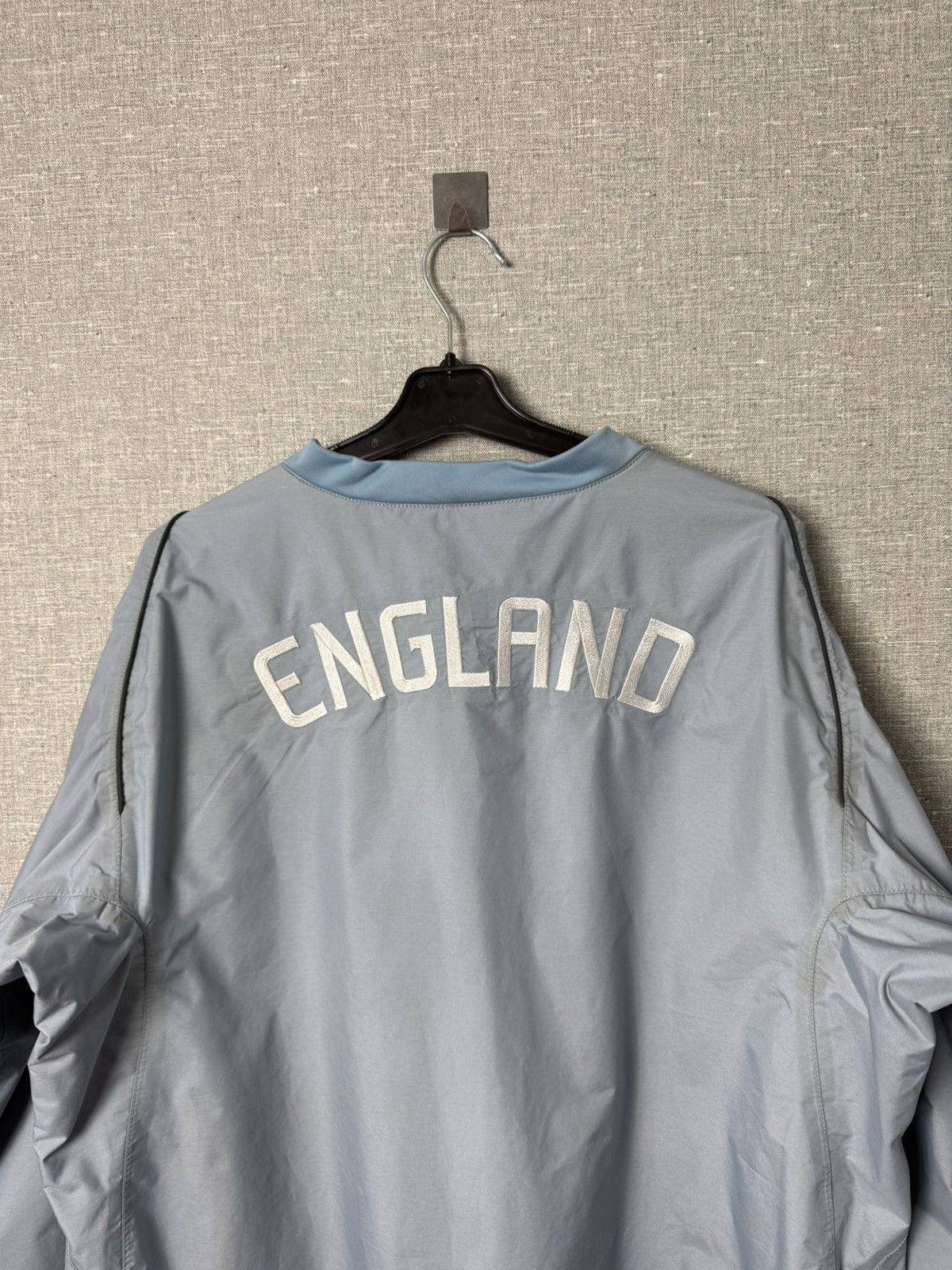 Nike Vintage Nike England Rugby O2 Windbreaker Pullover Jacket Size US L / EU 52-54 / 3 - 16 Thumbnail