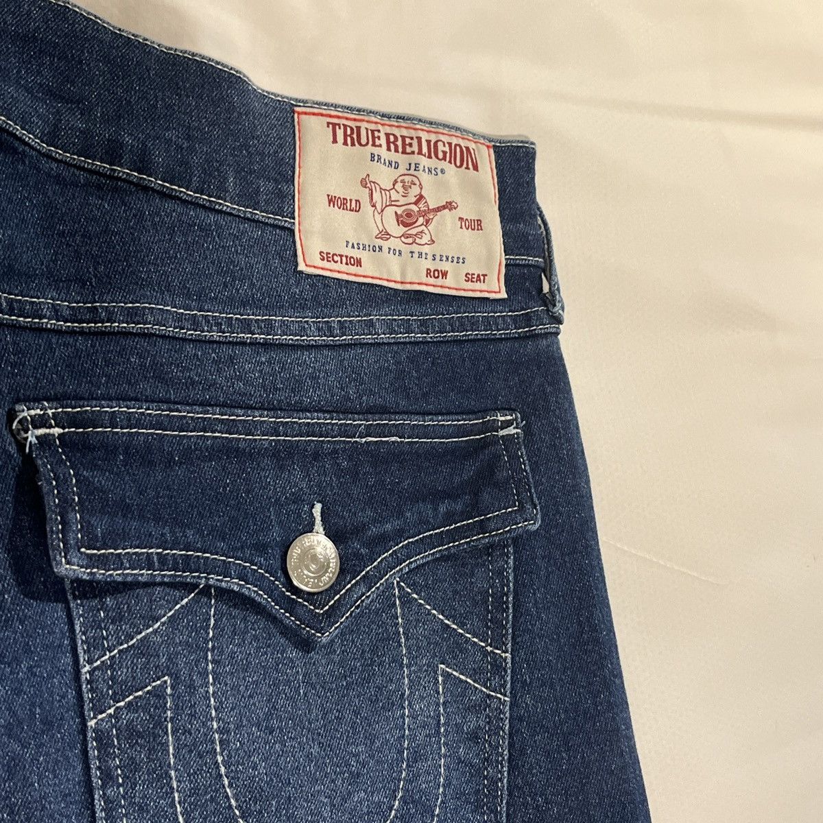 True Religion New True Religion Ricky Flap Relaxed Straight 34x34 $159 Size US 34 / EU 50 - 5 Thumbnail