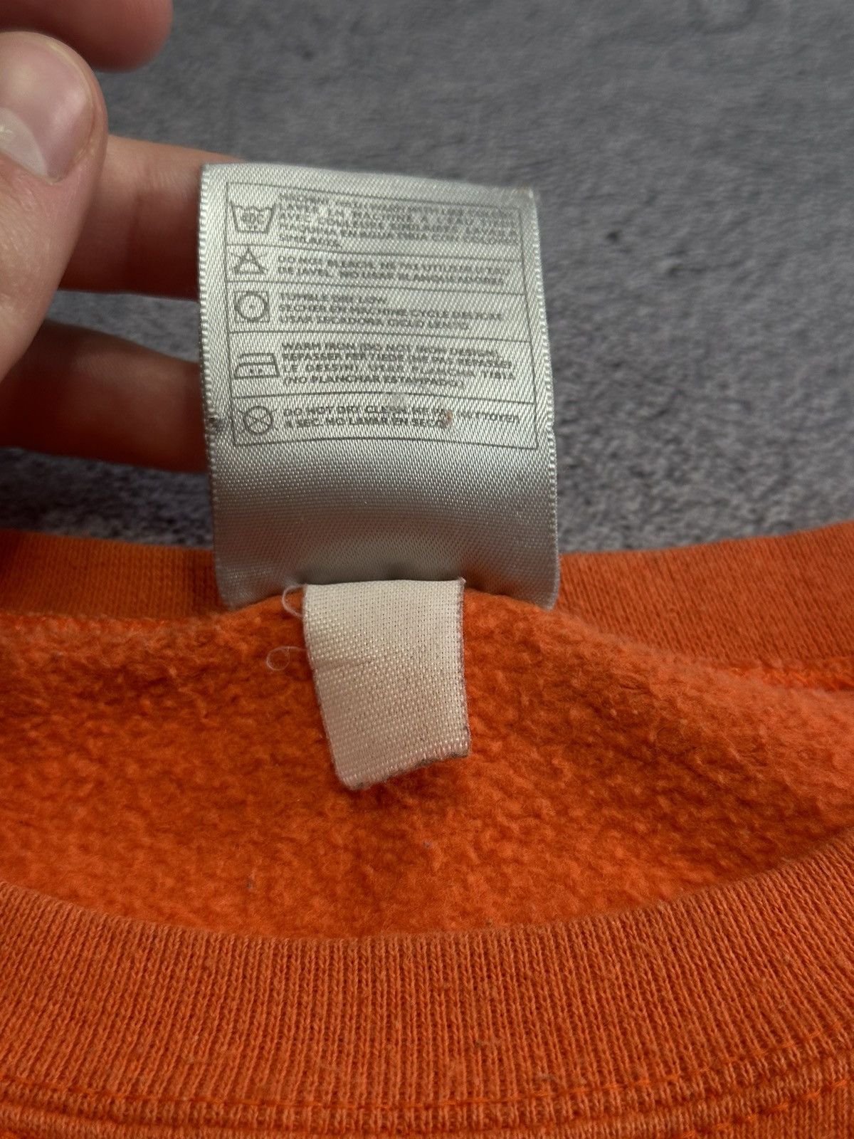Nike × Vintage 🍊 90s Nike Swoosh Vintage Y2K Oversized Retro Sweatshirt Size US L / EU 52-54 / 3 - 5 Thumbnail