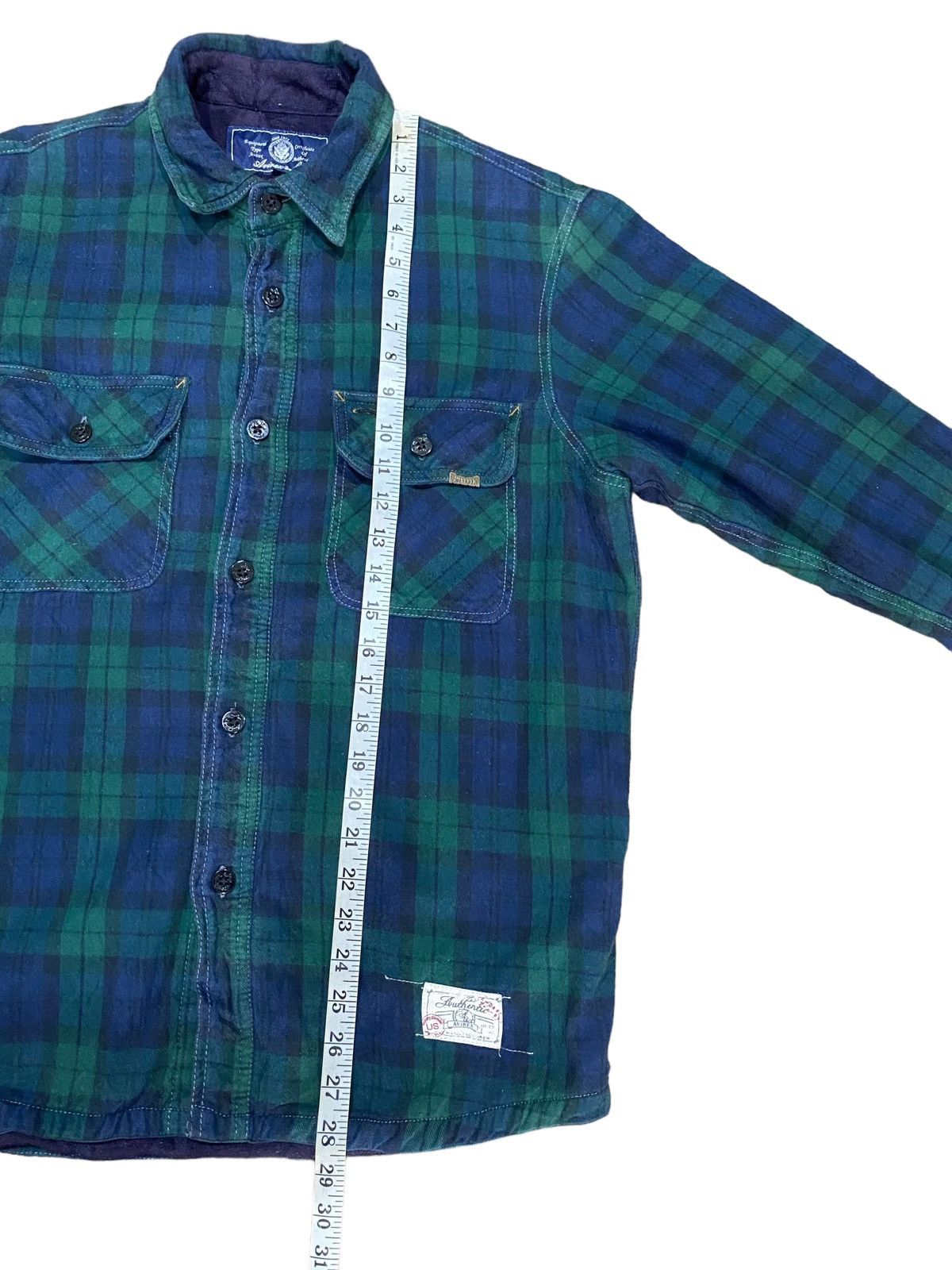 Avirex AVIREX LTD Linen Plaid Button Shirt Long Sleeve Size US XL / EU 56 / 4 - 19 Thumbnail