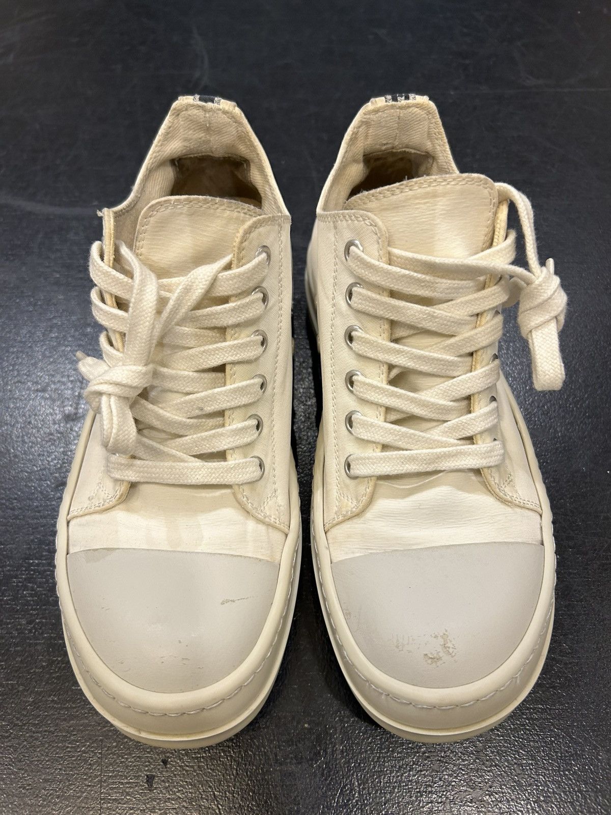 Rick Owens Rick Owens DRKSHDW Ramones Low Top Sneakers Size US 4 / IT 34 - 6 Thumbnail