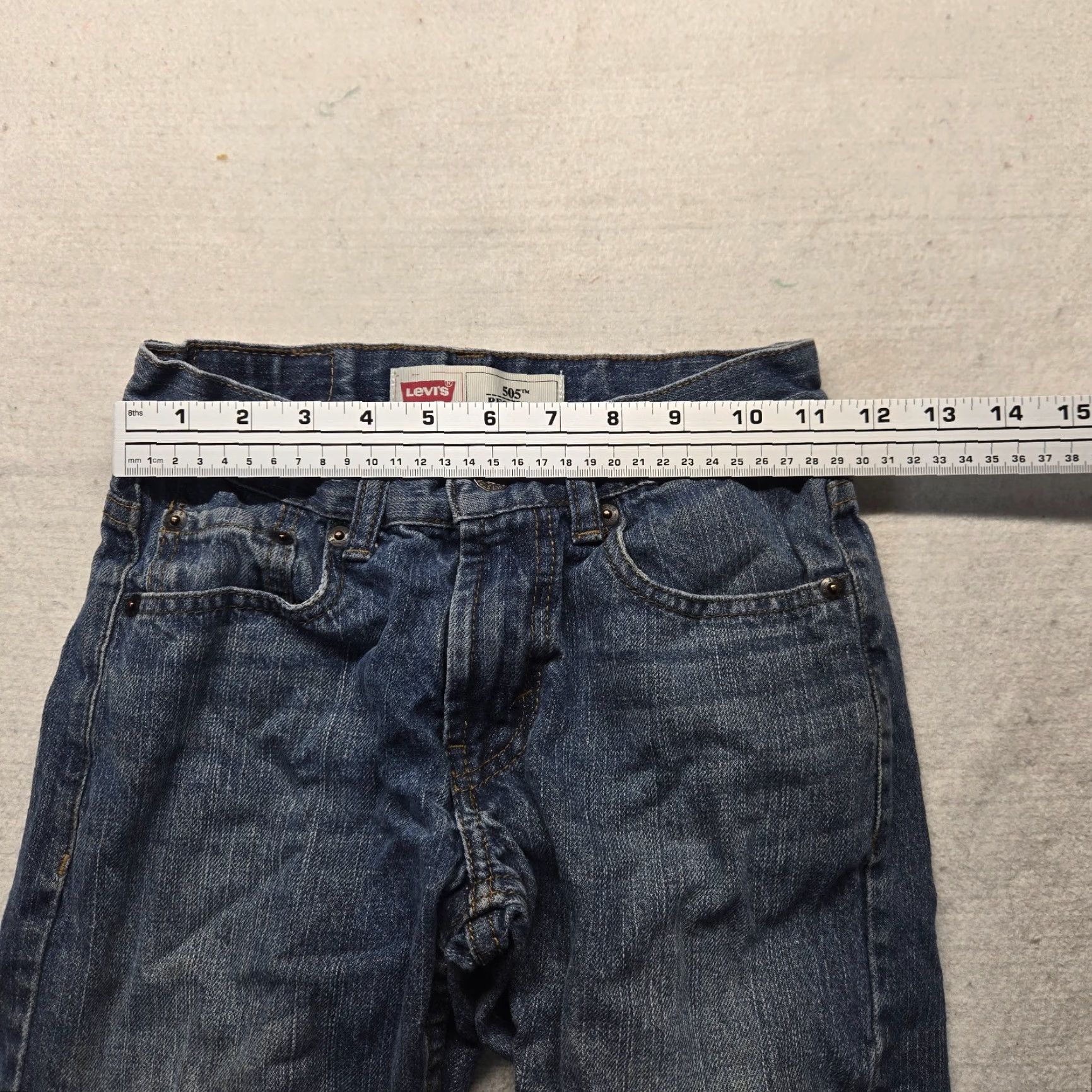 Levi's Levi's 505 Jeans Denim Pants Women Size 10 Slim Straight Adult Blue Size 32" / US 10 / IT 46 - 5 Thumbnail