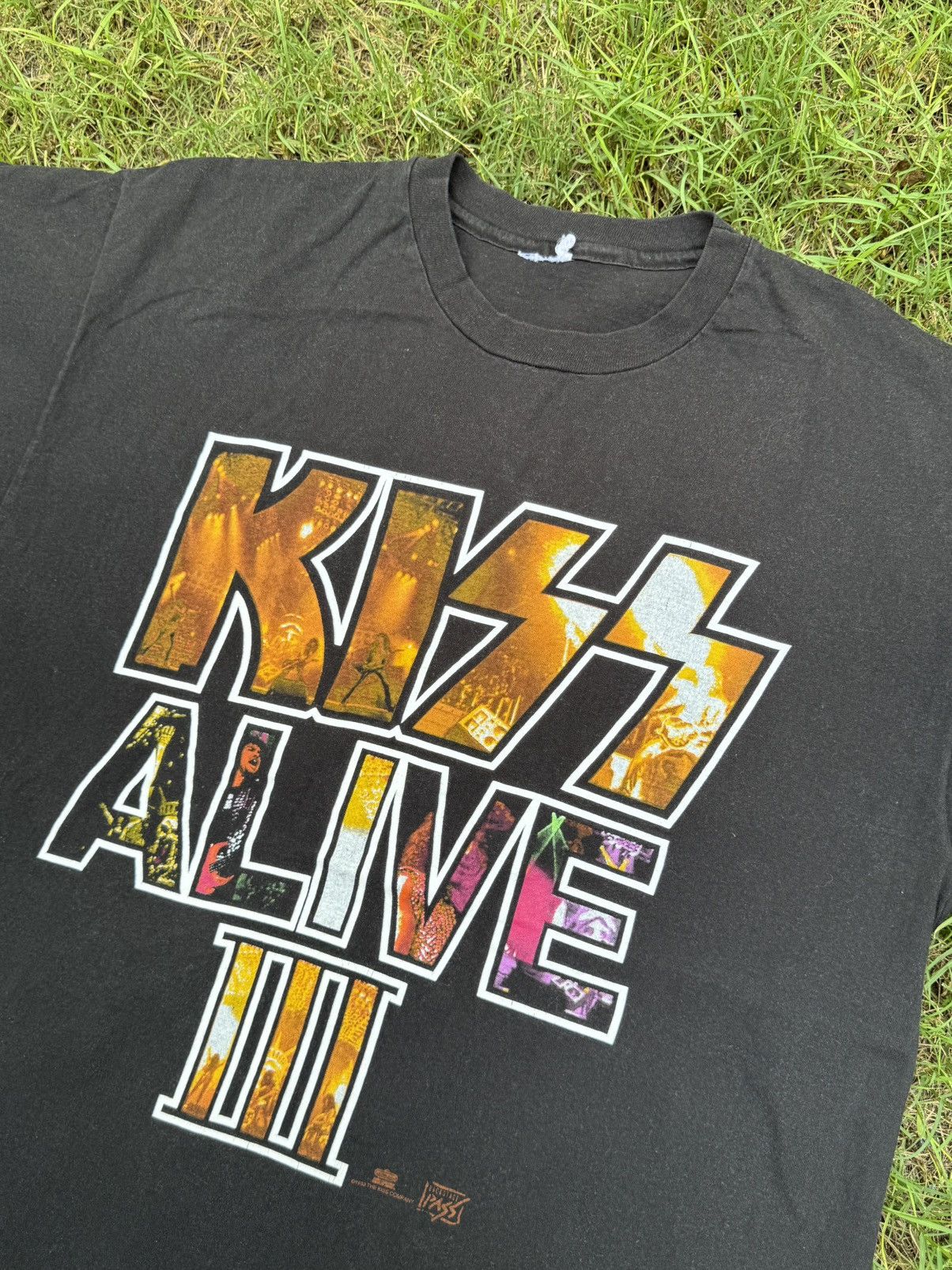 KISS Vintage KISS Alive III 3 Single Stitch 1993 KISS The shirt Size US XL / EU 56 / 4 - 4 Thumbnail