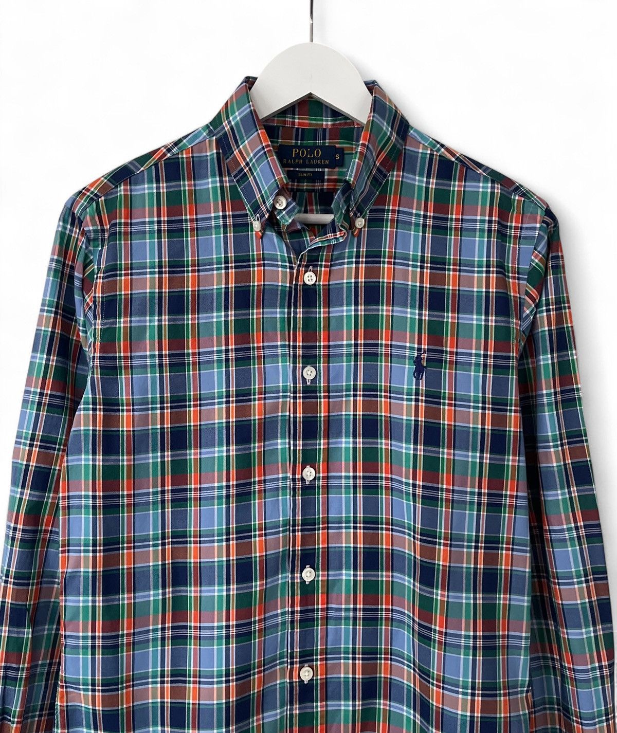Flannel × Polo Ralph Lauren Polo Ralph Lauren Slim Fit Logo Shirt Men's Size S Size US S / EU 44-46 / 1 - 3 Thumbnail